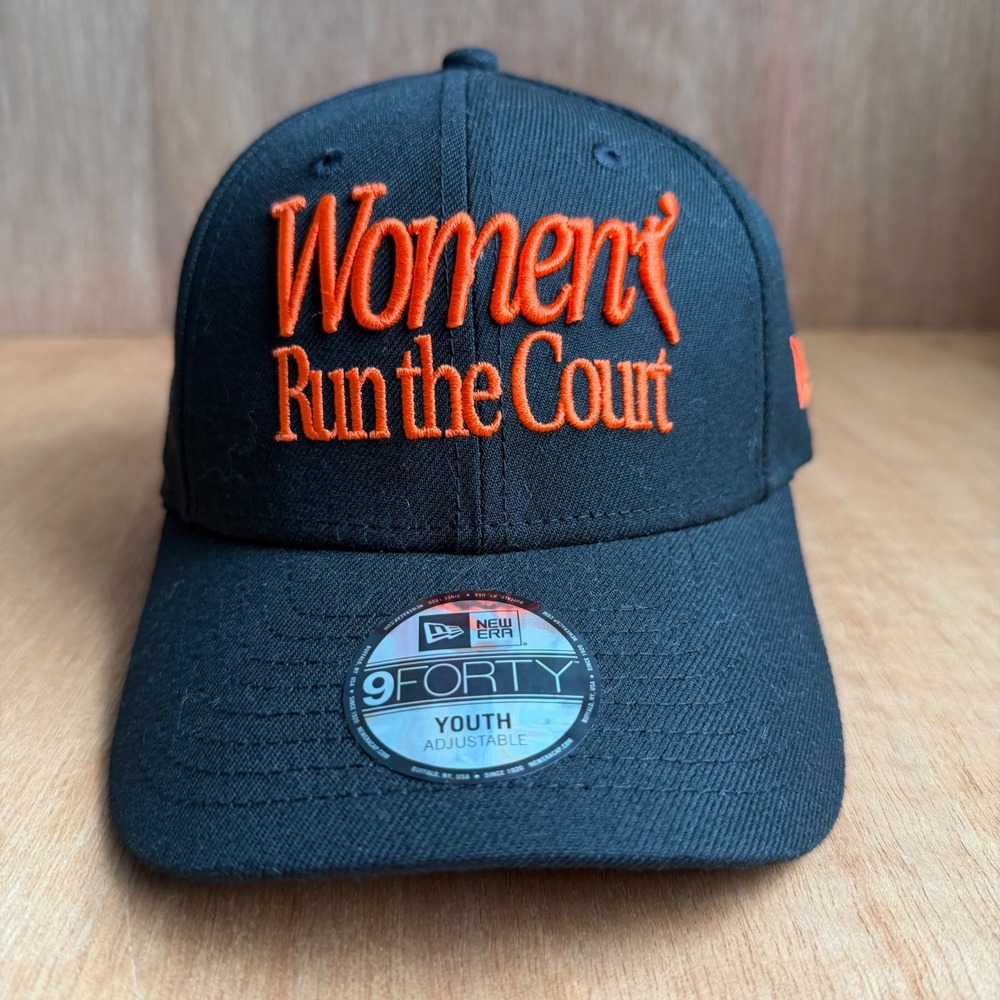 WNBA Women Run the Court Orange Youth Adjustable Hat cap SnapBack streetwear